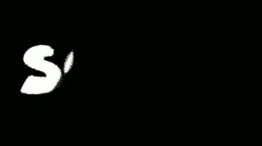 Metin Sprey Boya Efekti Graffiti Kit Maskeleri Koleksiyonu