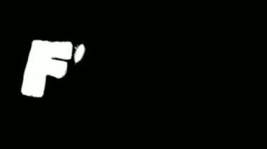 Flax Metin Sprey Boya Efekti Graffiti Kit Maskeleri Koleksiyonu