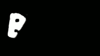 Boğa Metni Sprey Boya Efekti Graffiti Kit Maskesi Koleksiyonu