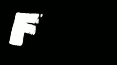 Eğlenceli Metin Sprey Boya Efekti Graffiti Kit Maskeleri Koleksiyonu