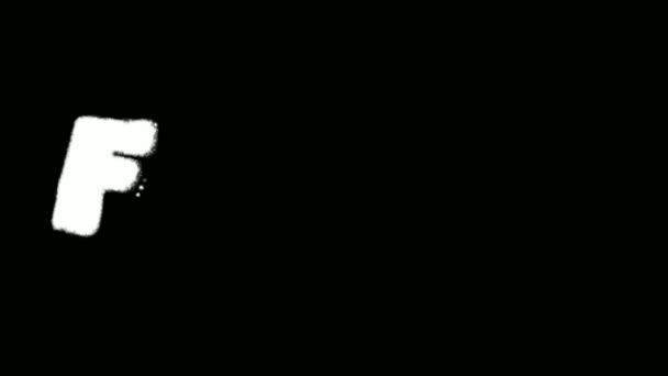 สเปรย อความประหลาดเอฟเฟกต ภาพกราฟฟ คอลเลกช นหน ากาก — วีดีโอสต็อก