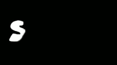 Kayak Metni Sprey Boya Efekti Graffiti Kit Maskeleri Koleksiyonu