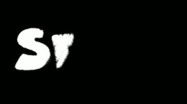 Metin Sprey Boya Efekti Gönder Graffiti Kit Maskeleri Koleksiyonu