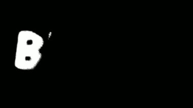 Beyin Metni Sprey Boya Efekti Graffiti Kit Maskesi Koleksiyonu