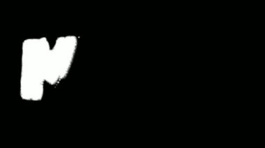 Sis Metni Duman Boyası Efekti Graffiti Kit Maskeleri Koleksiyonu