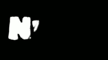 Neon Metni Sprey Boya Efekti Graffiti Kit Maskeleri Koleksiyonu