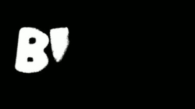 Yazı Metni Sprey Boyası Efekti Graffiti Kit Maskeleri Koleksiyonu