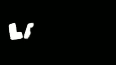 Laptop Metin Sprey Boya Efekti Graffiti Kit Maskeleri Koleksiyonu