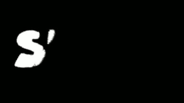 Metin Sprey Boya Efekti Graffiti Kit Maskeleri Koleksiyonu