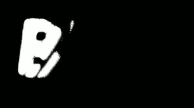 Kardeş Metni Sprey Boya Efekti Graffiti Kit Maskeleri Koleksiyonu