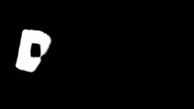 Dawg Metni Sprey Boya Efekti Graffiti Kit Maskesi Koleksiyonu