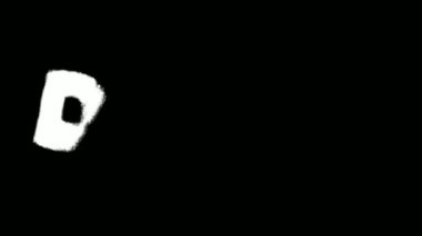 Borçlar Metin Sprey Boya Efekti Graffiti Kit Maskeleri Koleksiyonu