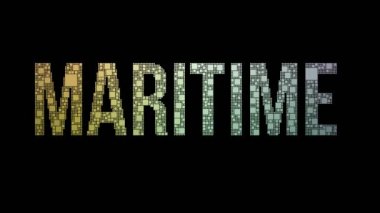 Denizcilik Kanunu Pixelated Metin Dönüşümlü Dönüşüm Pikselleri Arıza Efekti