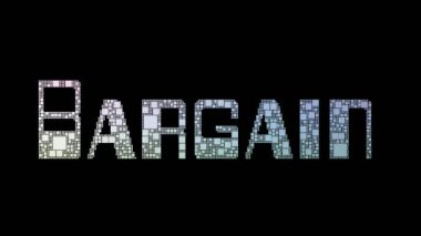 Kelepir Bodrum Pixelated Metin Büküm Döndürme Kutuları Arıza Efekti