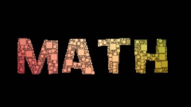 Matematik Öğretmeni Pikselli Metin Dönüşümlü Dönüşüm Pikselleri Arıza Efekti