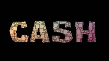 Nakit Kayıt Pikselli Metin Değiştirme Döngü Kareleri Arıza Efekti