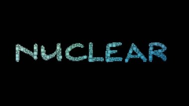 Nükleer Kimya Pikselli Metin Büküm Pikselleri Arıza Efekti