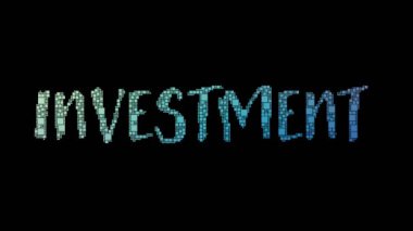 Yatırım Bankası Arızalı Metin Değiştirme Izgarası Arızalı Efekti