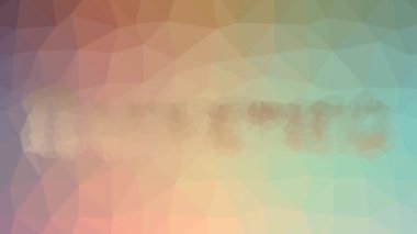 Pazarlama solgunluğu modern tesselleme döngüsü hareket eden üçgenler