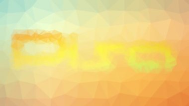 Pisa solgunluk teknolojik tesselleştirilmiş döngü animasyon çokgenleri