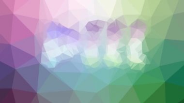 İlginç tesselleme döngüsü çözme hapları canlandırılmış çokgenler