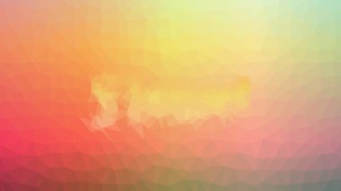 Çiçekler soluk modern tessellasyon döngüsü titreşim üçgenleri