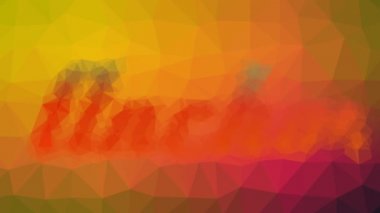 Çapa solukluğu teknolojik tesselleştirilmiş döngü canlandırmalı çokgenler