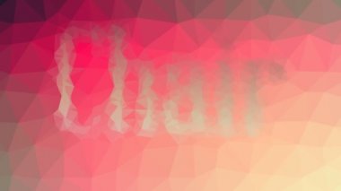 Modern tesselleştirilmiş sandalye hareket eden üçgenler