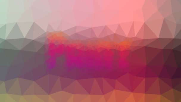 Paint Objevují Zajímavé Tessellation Smyčka Pulzující Polygony — Stock video