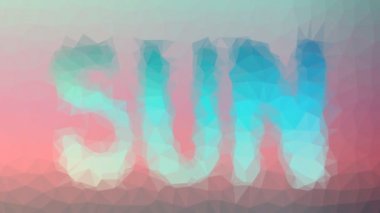 Güneş tekno tesselleme döngüyü çözüyor hareket eden çokgenler