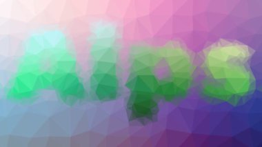 Alpler ilginç tesselleme döngüsü animasyon çokgenler