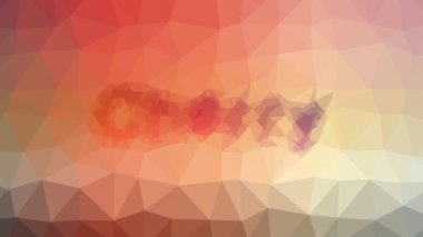 Tuhaf tessellasyon çözünen kiraz hareket eden üçgenler