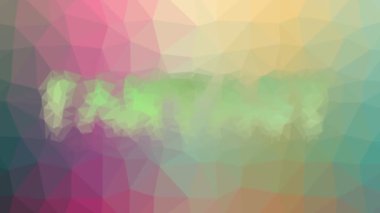 Teknolojik tessellasyon ortaya çıkan fantezi canlandırılmış üçgenler.