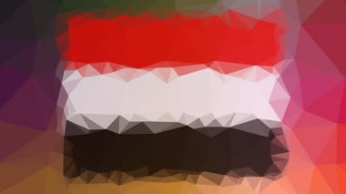 Yemen Bayrağı ISO: YE garip bir tessellasyon beliriyor.