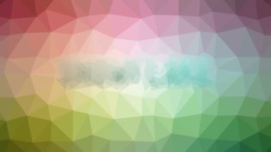 Kar taneleri garip tesselleştirilmiş döngüleri eritiyor çokgenleri titretiyor