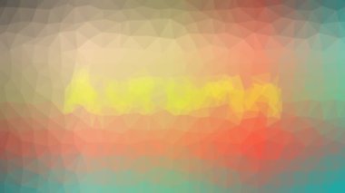 Sonbahar soluklaşması tekno tessellasyon hareketli üçgenler