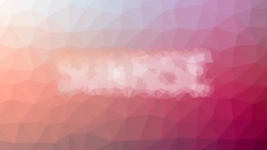Gün doğumu tekno tessellasyon hareketli üçgenler