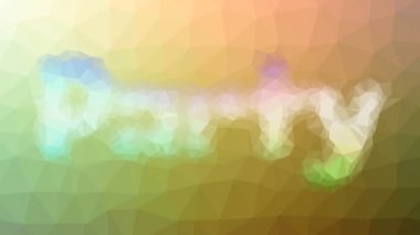 Parti garip tessellasyonu eritiyor, çokgenler atıyor.