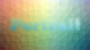 Görünürde tekno tesselleme döngüsü titreşim üçgenleri