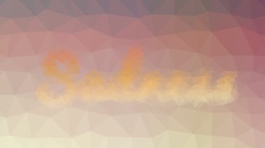 Üzüntü soldu teknolojik tesselasyon hareketli üçgenleri döndürüyor