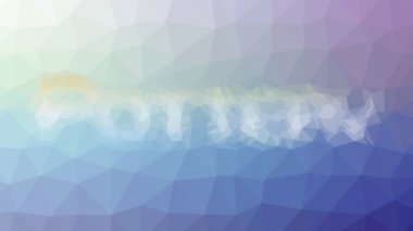 Çömlek soldu modern tesselleme döngüsü titreşimli çokgenler