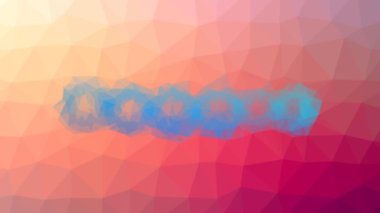 Sancak garip bir şekilde beliriyor. Döngü hareketli üçgenler.