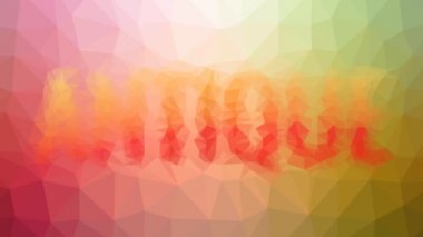 Antik ortaya çıktı modern tesselleme döngüsü animasyon üçgenleri