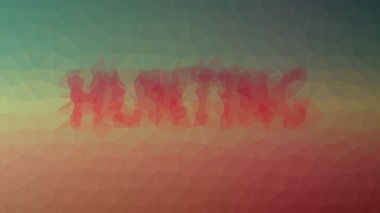 Görünürde teknolojik tesselleştirilmiş avlanma döngüsü nabız üçgenleri