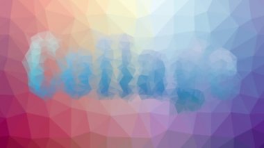 Kolaj soluklaşması teknolojik tesselleme döngüsü titreşim üçgenleri