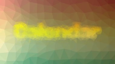 Takvim çözünen tekno tesselleştirilmiş döngü titreşimli çokgenler