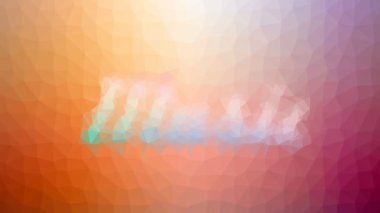 Müzik garip tesselleme döngüsü animasyon çokgenler