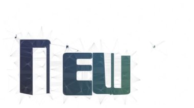 New Jersey Metin Dönüşümlü Tessellasyon Döngüsü Şebeke Metni Morph