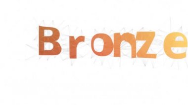 Bronz Çağı Metni Birleştirme Tessellasyon Döngüsü Meshes Metni Morph