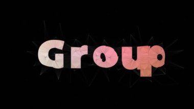 Grup Teorisi Metni Şekil Değiştirme Döngüsü Şebeke Metni Dönüşümü